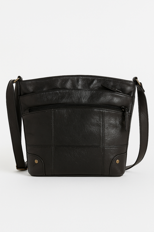 Vintage Leather Shoulder Bag for Women