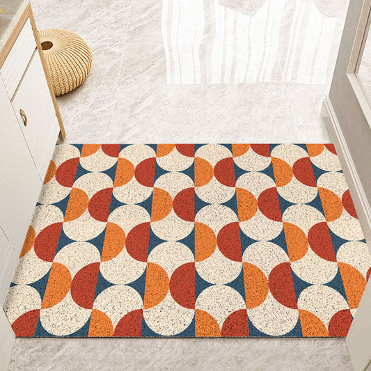 Vintage Welcome Door Mat Non Slip Decorative Entry Rug