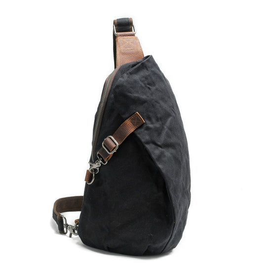 Waterproof Canvas Crossbody Bag Womens Adjustable Sling Bag
