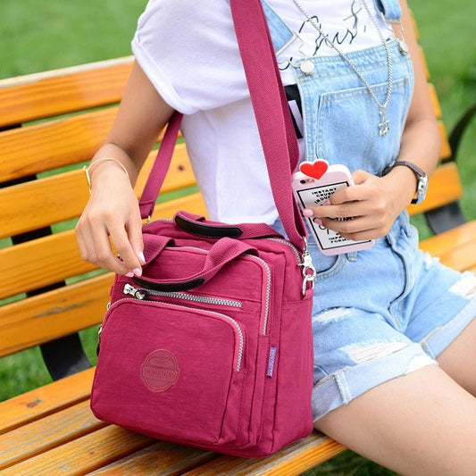 Waterproof Crossbody Shoulder Bag Multifunction Travel Purse