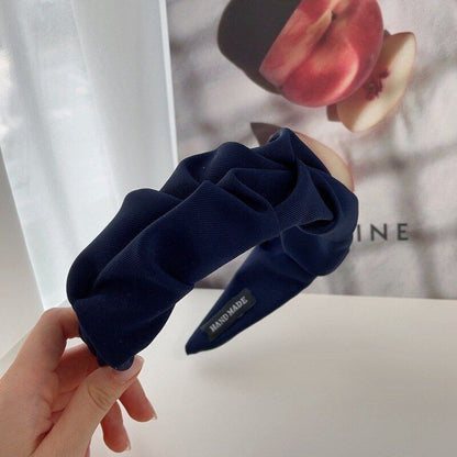 Wide Knotted Headband Womens Soft Fashion Hair Accessory