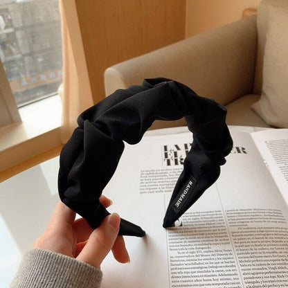 Wide Knotted Headband Womens Soft Fashion Hair Accessory