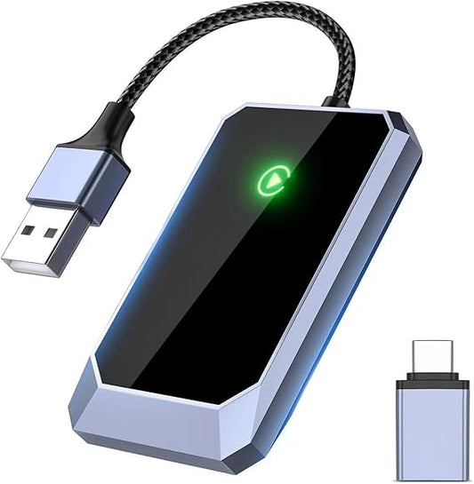 Wireless CarPlay Adapter Plug and Play iPhone Connectivity for Cars