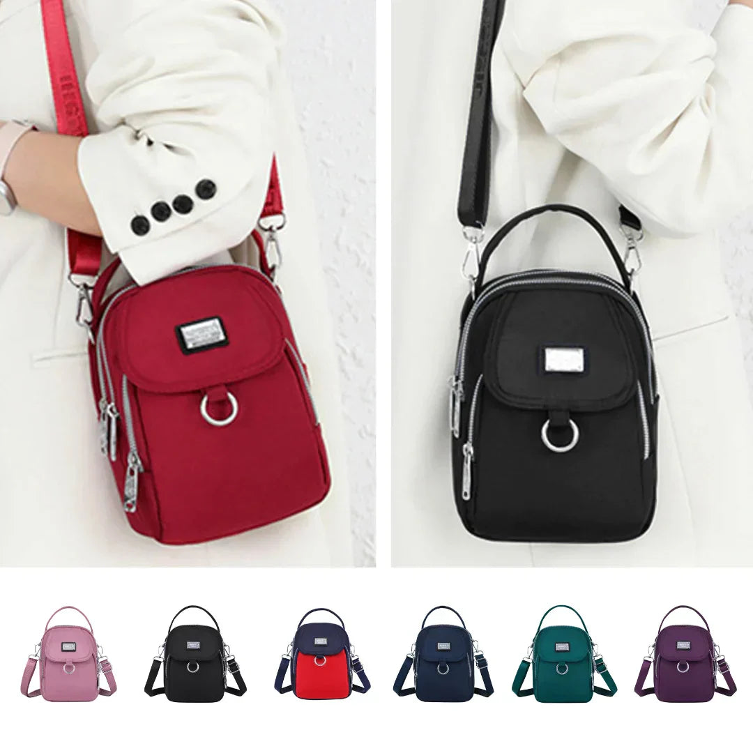 Womens Nylon Crossbody Bag Lightweight Travel Shoulder Handbag